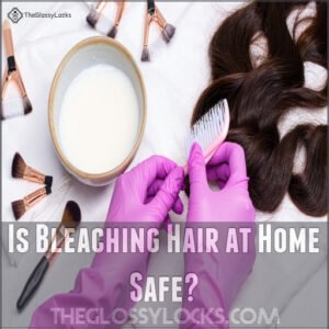 Is Bleaching Hair at Home Safe