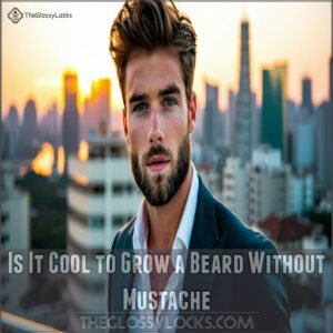 Is It Cool to Grow a Beard Without Mustache