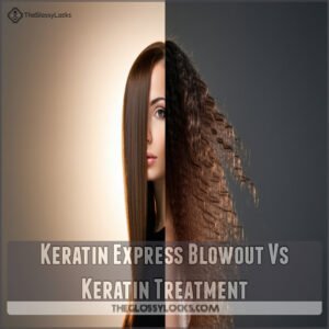 Keratin Express Blowout Vs Keratin Treatment