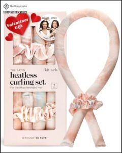 Kitsch Satin Heatless Curling Set B09S4PVZ81