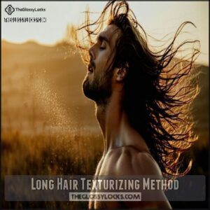 Long Hair Texturizing Method