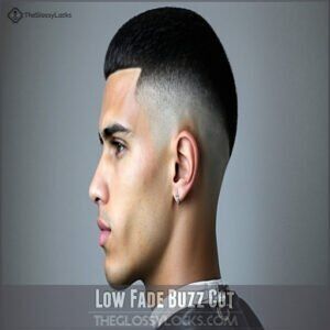 Low Fade Buzz Cut