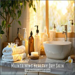 Maintaining Healthy Dry Skin