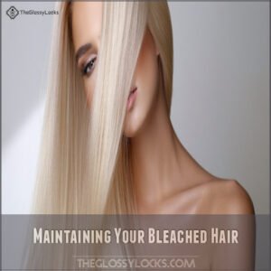 Maintaining Your Bleached Hair