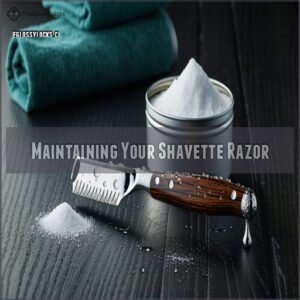 Maintaining Your Shavette Razor