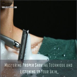 Mastering Proper Shaving Technique and Listening to Your Skin