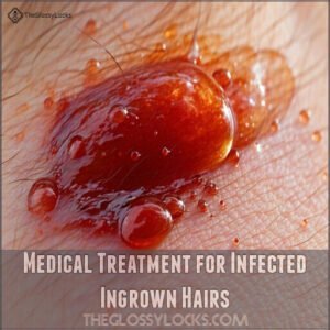 Medical Treatment for Infected Ingrown Hairs