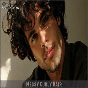 Messy Curly Hair