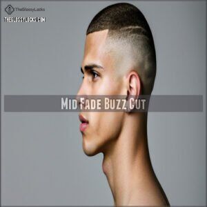 Mid Fade Buzz Cut