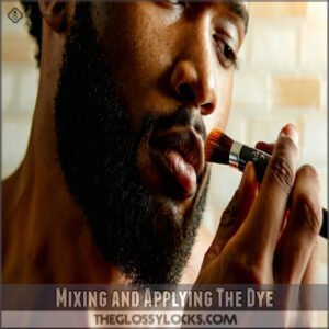 Mixing and Applying The Dye