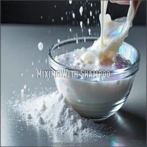 Mixing With Shampoo Mixing With Shampoo