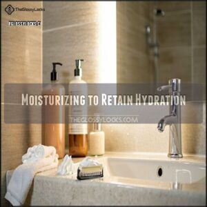 Moisturizing to Retain Hydration