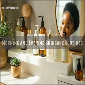 Morning and Evening Skincare Routines