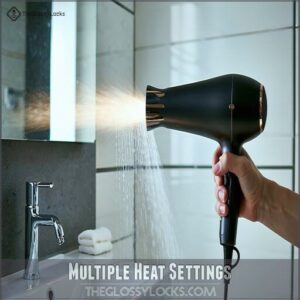 Multiple Heat Settings Multiple Heat Settings