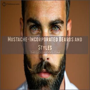 Mustache-Incorporated Beards and Styles