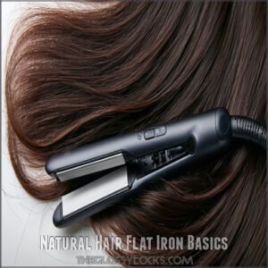 Natural Hair Flat Iron Basics