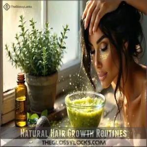 Natural Hair Growth Routines Natural Hair Growth Routines