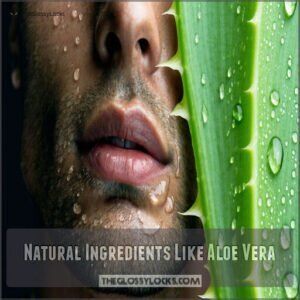 Natural Ingredients Like Aloe Vera