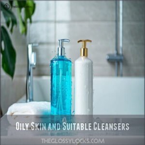 Oily Skin and Suitable Cleansers