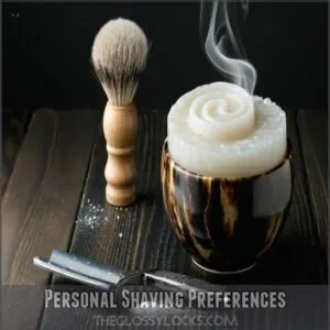 Personal Shaving Preferences