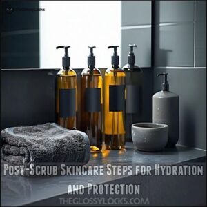 Post-Scrub Skincare Steps for Hydration and Protection