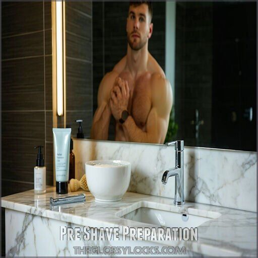 Pre Shave Preparation