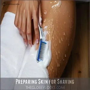 Preparing Skin for Shaving