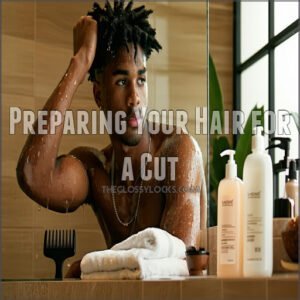 Preparing Your Hair for a Cut