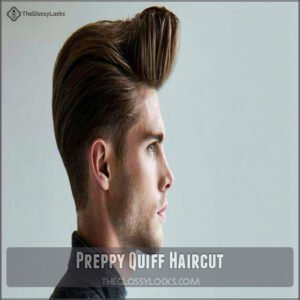 Preppy Quiff Haircut