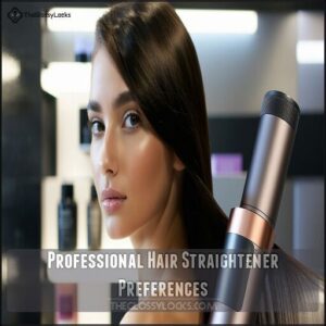 Professional Hair Straightener Preferences