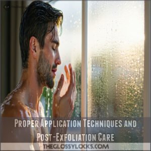 Proper Application Techniques and Post-Exfoliation Care