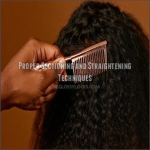 Proper Sectioning and Straightening Techniques