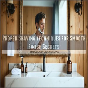 proper shaving techniques for smooth finish