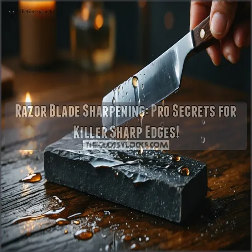 razor blade sharpening tips