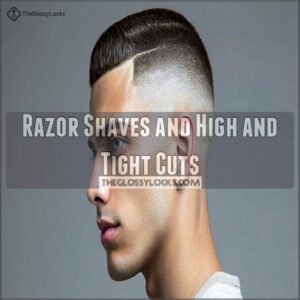 Razor Shaves and High and Tight Cuts