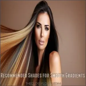 Recommended Shades for Smooth Gradients