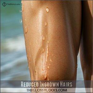 Reduced Ingrown Hairs