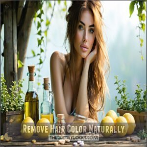 Remove Hair Color Naturally