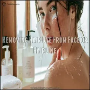 Removing Hair Dye From Face or Hairline