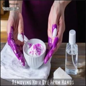 Removing Hair Dye From Hands