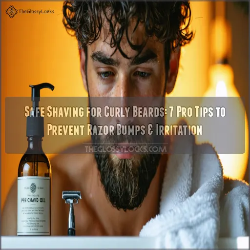 safe shaving for curly beards