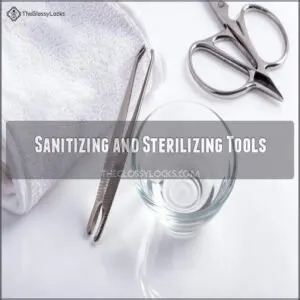 Sanitizing and Sterilizing Tools