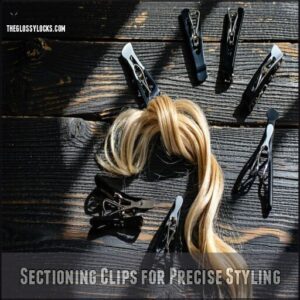 Sectioning Clips for Precise Styling