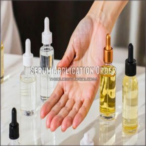 Serum Application Order