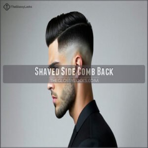 Shaved Side Comb Back