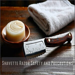 Shavette Razor Safety and Precautions