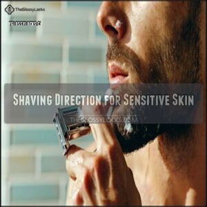 Shaving Direction for Sensitive Skin