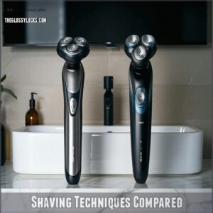 Shaving Techniques Compared