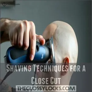 Shaving Techniques for a Close Cut