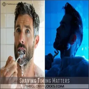 Shaving Timing Matters